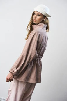 Парка 1310 розовый milmil