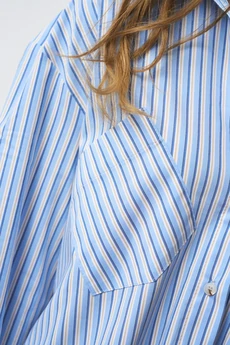 Рубашка 1314 голубой milmil