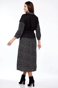 Костюм с платьем 1163 горошек Milora