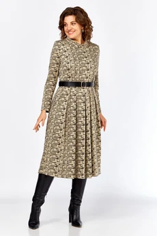 Платье 1164-1 бежевый Milora