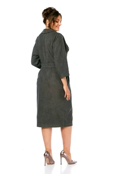 Платье 1377 хаки Milora