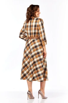 Платье 1385 карамельный Milora