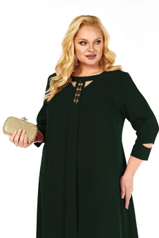 Платье 1408 зеленый Milora