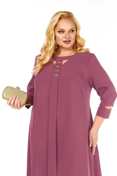 Платье 1408 розовый Milora