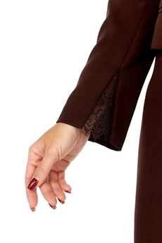 Платье 1413 шоколад Milora