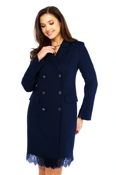 Платье 1413 синий Milora