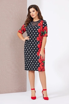 Костюм с платьем 5010 Mira Fashion