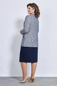 Костюм с платьем 5153 Mira Fashion