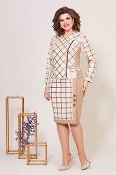 Костюм с юбкой 5203 Mira Fashion