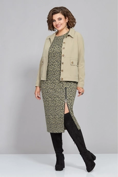 Костюм с платьем 5296 Mira Fashion