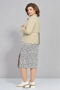 Костюм с платьем 5296-2 Mira Fashion