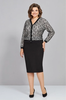 Костюм с юбкой 5326 Mira Fashion