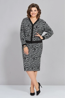 Костюм с юбкой 5342 Mira Fashion