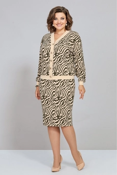 Костюм с юбкой 5342-3 Mira Fashion
