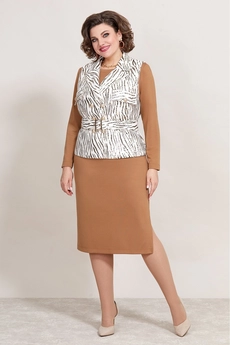 Костюм с платьем 5368 Mira Fashion