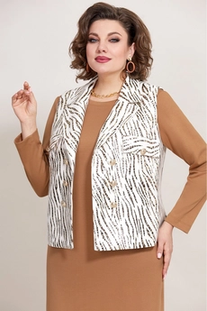 Костюм с платьем 5368 Mira Fashion