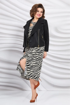 Костюм с платьем 5395 Mira Fashion