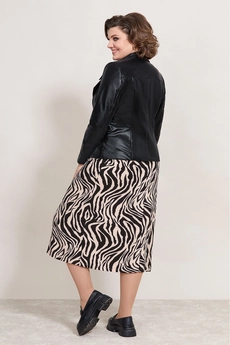 Костюм с платьем 5395-2 Mira Fashion