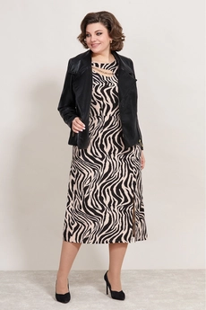 Костюм с платьем 5395-2 Mira Fashion