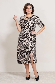 Костюм с платьем 5395-2 Mira Fashion
