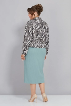 Костюм с платьем 5461 Mira Fashion