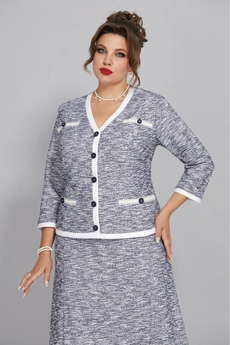 Костюм с юбкой 5464 Mira Fashion