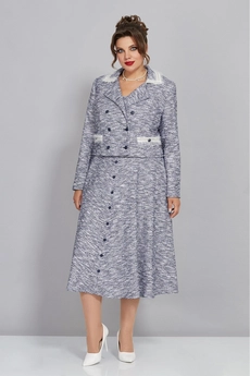 Костюм с платьем 5465 Mira Fashion