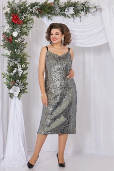 Костюм с платьем 5497 Mira Fashion
