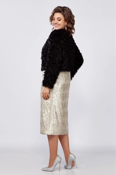 Костюм с платьем 5497-2 Mira Fashion