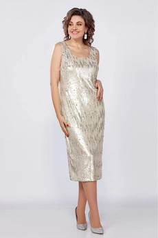 Костюм с платьем 5497-2 Mira Fashion