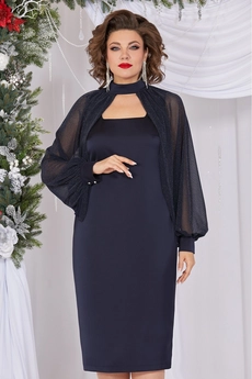 Костюм с платьем 5507-2 Mira Fashion