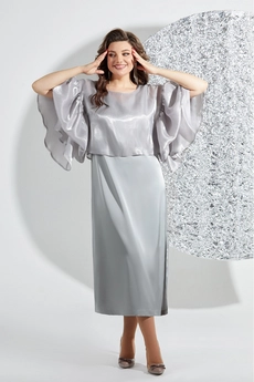 Костюм с платьем 5520-2 Mira Fashion