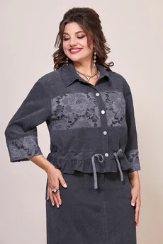 Костюм с юбкой 5566 Mira Fashion
