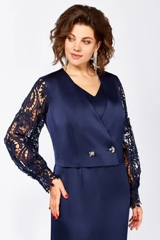 Костюм с платьем 5579 Mira Fashion