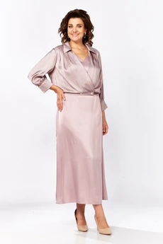 Костюм с платьем 5604-3 Mira Fashion