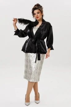 Костюм с платьем 5631 Mira Fashion