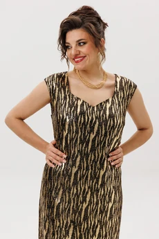 Костюм с платьем 5642 Mira Fashion