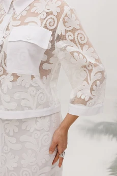 Костюм с юбкой 5663 Mira Fashion