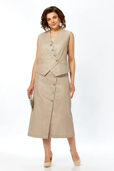 Костюм с юбкой 5664 Mira Fashion