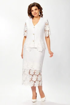 Костюм с юбкой 5682 Mira Fashion