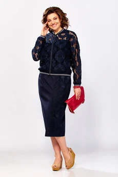 Костюм с юбкой 5684 Mira Fashion