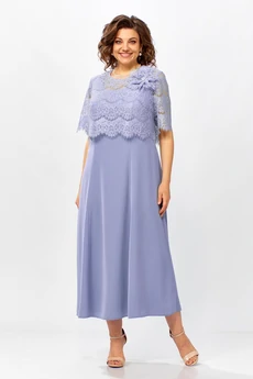 Костюм с платьем 5713-2 Mira Fashion