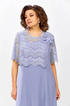 Костюм с платьем 5713-2 Mira Fashion