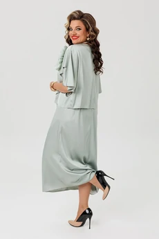 Костюм с платьем 5743-2 Mira Fashion