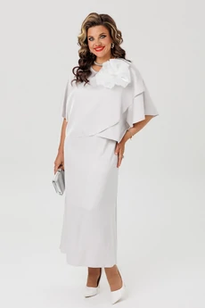 Костюм с платьем 5743-5 Mira Fashion
