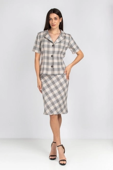 Костюм с юбкой 1093 Mirolia