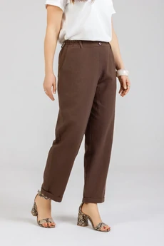Брюки 1155 шоколад Mirolia