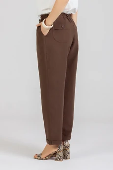 Брюки 1155 шоколад Mirolia