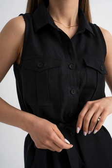 Платье 1165 черный Mirolia