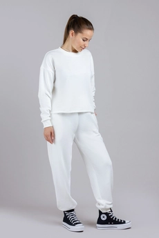 Спортивный костюм 1195 кремовый Mirolia